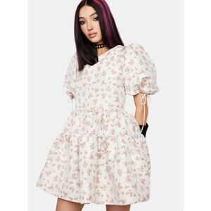 mesh dress midi Fortune Lace Trim Mesh Midi Dress Orange